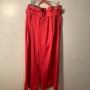 Antonio Melani Hot Coral Wide Leg Pants